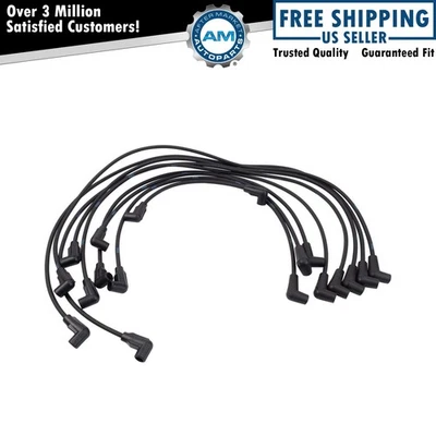 Комплект проводов свечей зажигания подходит для Chevrolet 1994-1995 GMC 1994-1995 годов выпуска - Изображение 1 из 3