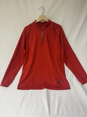 Nike Pro Hyper Warm Fitted Masculino Manga Longa Vermelho X-Grande # 158 - Imagem 1 de 4