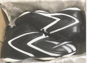 Reebok NFL Ferocious D3 Black/White Men's Football Cleats NO Box Sz 13 - Picture 1 of 4