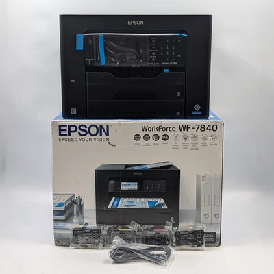 Impresora todo en uno inalámbrica de gran formato Epson WorkForce Pro WF-7840 | C11CH67201 Foto 1 de 4