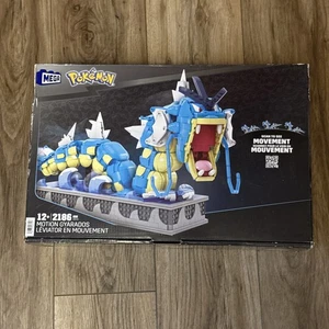 MEGA Construx: Pokemon Kinetic Gyarados + Motion Brick 2224 pcs NEW Sealed - Picture 1 of 3