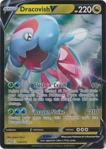Holo Dracovish V 114/172 Ultra Rara SWSH09: Stelle Brillanti - Foto 1 di 1