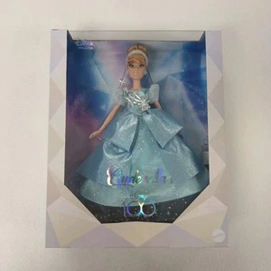 Mattel Disney Toys, Muñeca Cenicienta Coleccionista para Celebrar 100 Años Totalmente Nueva - Imagen 1 de 5