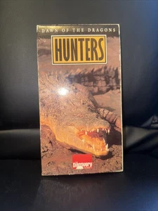 Hunters: Dawn of the Dragons (VHS, 1995) The Discovery Channel Peter Haskell - Imagen 1 de 3