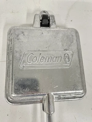 Coleman Camp Cooker / Grille-Sandwich Cast Aluminum Pie Iron NL - Image 1 of 4