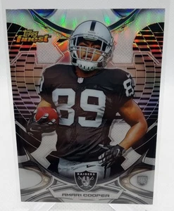 2015 Topps Finest - Amari Cooper #45 Black Refractor (RC) - Picture 1 of 1