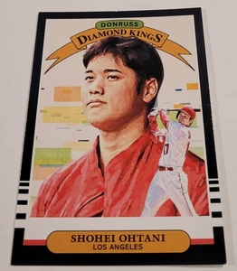 2019 Donruss #14 Shohei Ohtani DK Los Angeles Angels - Foto 1 di 2