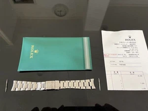 Genuine Rolex Oyster Hard Press 78790 Installation width 20mm GMT MASTER 2 - Picture 1 of 13