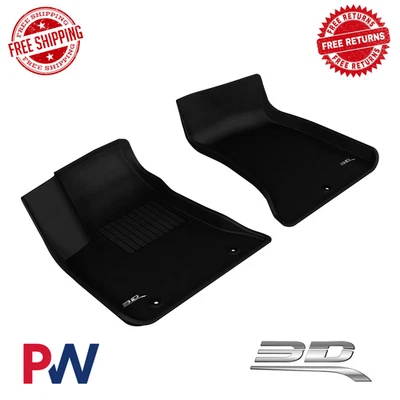 Tapetes de assoalho 3D MAXpider para todas as condições climáticas KAGU Series para Chrysler 300 e Dodge Charger - Imagem 1 de 4