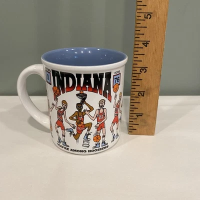 Taza de baloncesto vintage Indiana Hoosiers para hombre coleccionable hecha en Corea Foto 1 de 4