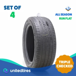 Set of (4) Used 255/50R19 Bridgestone Alenza Sport A/S RFT MOE (11COJ) - Picture 1 of 7