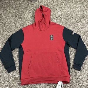 Adidas Atlanta United Hoodie Mens XL Extra Large FC MLS Cotton Blend Travel 2022 - Picture 1 of 11