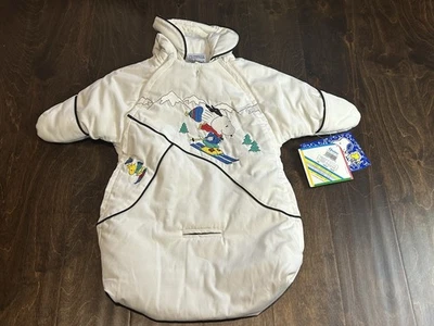 De colección Quiltex Snoopy Peanuts Woodstock Outerware Esquí Nieve Traje Bebé Niño Pequeño Foto 1 de 4