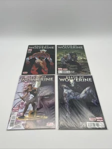 Marvel Death of Wolverine #1-4 Foil Cover First Print Marvel Comics Set (2014) - Picture 1 of 5