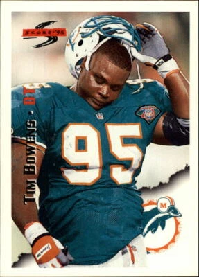 1995 Score #53 Tim Bowens - NM - Image 1 of 2