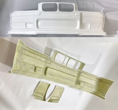 Front Performance Bumper Spoiler With Lip And Spats (Fits Any BMW E36) - Image 1 of 4