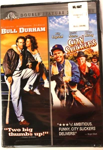 DOUBLE FEATURE "BULL DURHAM" & "CITY SLICKERS" (DVD) Brand New Ships Free - Picture 1 of 5