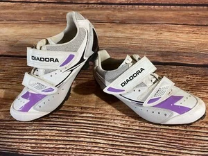 DIADORA Escape 2 Cycling Shoes Mountain Bike MTB Ladies Size EU39 US8 Mondo 242 - Picture 1 of 9