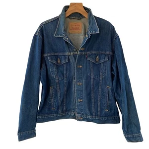 VINTAGE 1980'S LEVIS LEVI'S JACKET # 70506 0216 size 46 MEN'S MADE IN USA - Picture 1 of 5