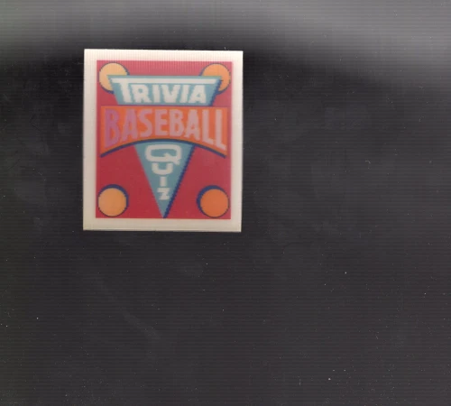 B1745- 1988 Sportflics Baseball Card Trivia Inserts -You Pick- 15+ FREE US SHIP - Image 1 of 1