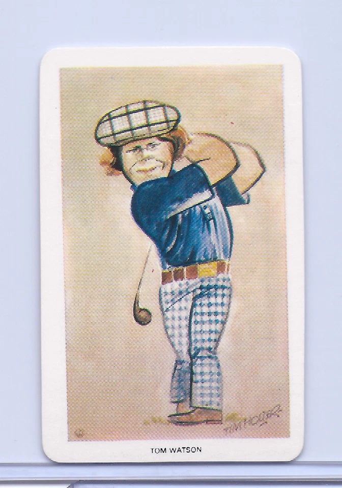 TOM WATSON 1979 VENORLANDUS WORLD OF SPORT OUR HEROES GOLF CARD #23 of 48! - Image 1 of 2