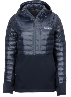 Simms Fishing ExStream BiComp Hoody Raven Womens Medium Primaloft NEW - Image 1 of 4