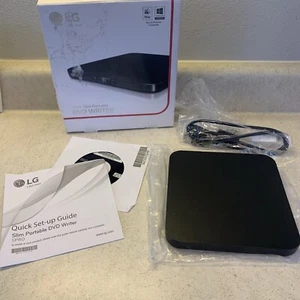 LG DVD Brenner Ultra Slim Portable SP80NB80 Externes Laufwerk MAC/WINDOWS - Bild 1 von 8