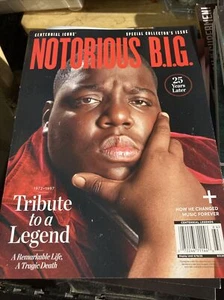 NOTORIOUS B.I.G. Centennial Icons Magazine Special 2022 Tribute To A Legend T-90 - Picture 1 of 3