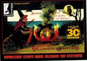 2020 RRParksCards Halloween Promo Card #1 - Picture 1 of 1