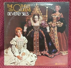Beverly Sills "The Three Queens" Vinyl Record LP ATS-20020 1975 w/ insert - EX - Picture 1 of 8