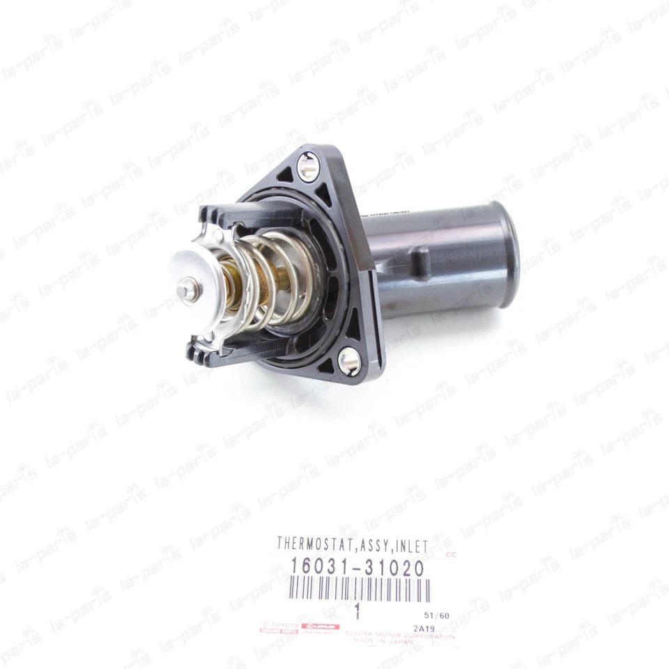 New Genuine OEM Lexus 2006-2017 GS250 IS250 Thermostat with Housing & Gasket - Image 1 of 4