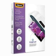 Fellowes ImageLast Laminating Pouches with UV Protection, 3mil, 11 1/2 x 9, 100/