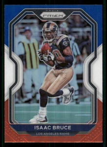 2020 Panini Prizm Prizms Red White and Blue #280 Isaac Bruce - Imagen 1 de 2