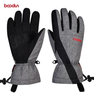 Guantes de esquí de invierno equipo de esquí al aire libre pantalla táctil guantes deportivos cálidos a prueba de viento - Imagen 1 de 15
