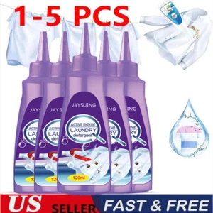 5/3X Active Enzyme Laundry Stain Remover - 120ML Garment Stubborn Stain Remover - Picture 1 of 22