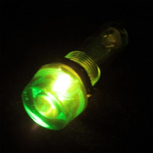 10 x AC220V Green 10mm Power Signal Indicator Light Plastic Cab Neon Lamp XD10-3 - Picture 1 of 6