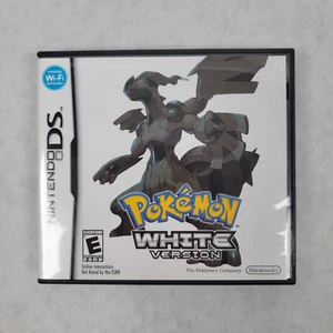 POKEMON WHITE Case W/ Inserts And Manual Authentic DS Box ONLY (NO GAME) - Picture 1 of 3