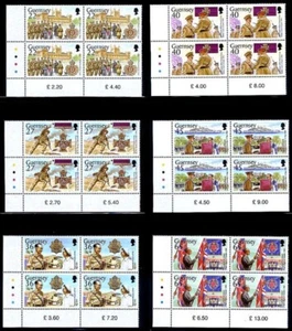 Guernsey, Mint, La Patorrel Guernseyman 60th Anniv, Award, Set of 6 Blocks of 4 - Picture 1 of 1