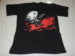 FAMILY GUY RESERVOIR DOGS SHIRT 4X BLACK STEWIE BRIAN CHANGES GRAPHIC T PREOWNED - Picture 1 of 9