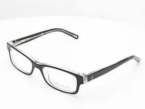 Polo Ralph Lauren Youth 8518 541 Shiny Black On Crystal Boys Eyeglasses 46mm - Picture 1 of 6