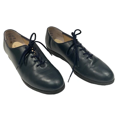 Sapatos de caminhada confortáveis femininos 8,5N pontos macios azul marinho com cadarço tamanho softpots planos - Imagem 1 de 4