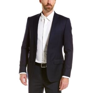 Zanetti Men s Black Porto Suit Blazer Size 36R