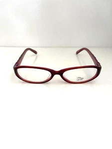 Occhiali Saks Fifth Avenue Designer montature rosse lenti trasparenti S5A 209 SU3 135 - Foto 1 di 9