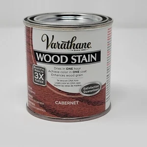 Varathane 8 oz ligero Cabernet premium secado rápido interior mancha de madera 266193 - Imagen 1 de 4