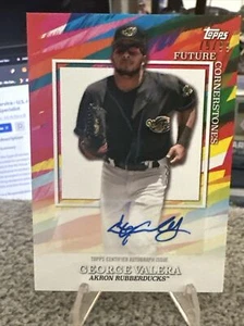2022 Topps Pro Debut - Future Cornerstones Autographs #FC-GV George Valera... - Picture 1 of 4