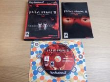 Fatal Frame II [2]: Crimson Butterfly (Playstation 2 PS2) [Complete CIB]