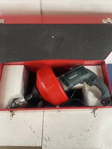 Hand Held Electric Drain Snake In Case Marksman Model HDA119 - Picture 1 of 9
