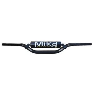 Manillar Mika Metals 7/8" YZ/Leed Bend negro para Kawasaki KLX140R L 2021-2022 - Imagen 1 de 3