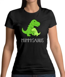 Mummysaurus - Womens T-Shirt - Mummy - Mothers Day - Mum - Cute - Dinosaur - Picture 1 of 7