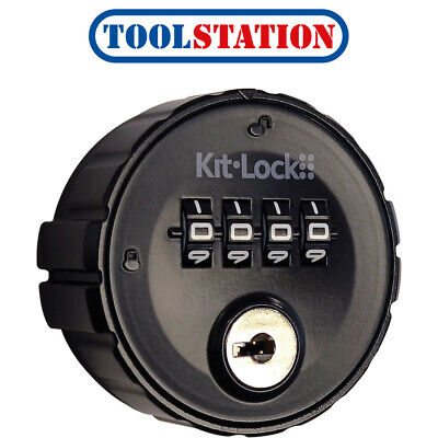 Kitlock KL10 - Mechanical Combination Lock With Code Finder Key Up To 18mm Do... • 29.98£